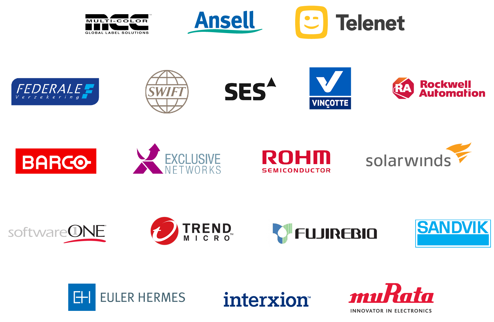 Client logos