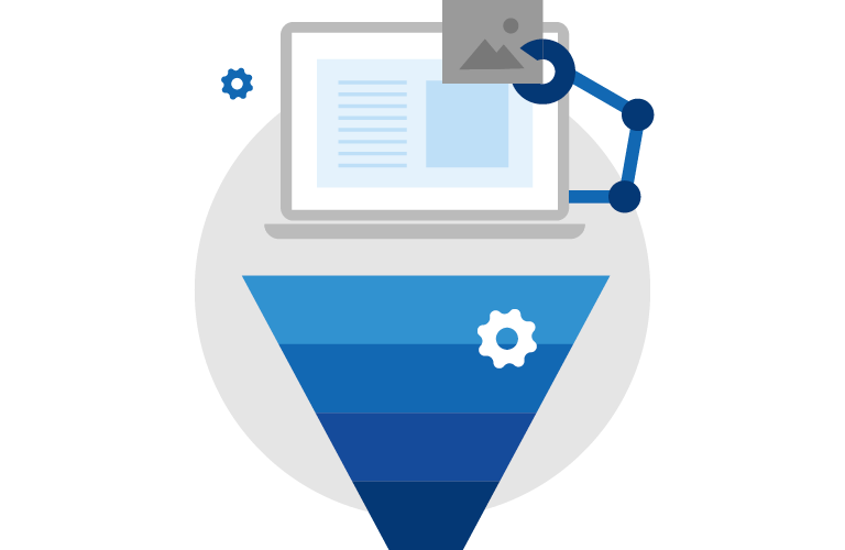 Funnel illustration