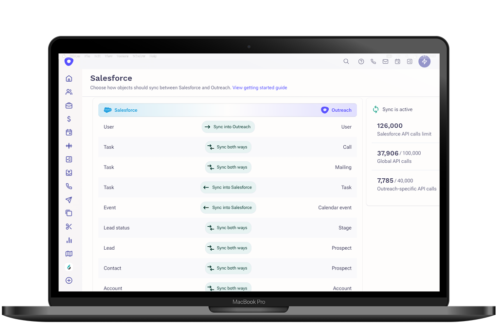 Interface outreach